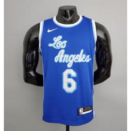 Maillot Lakers James#6 Latin Night