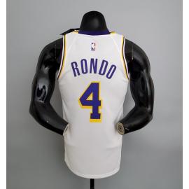 Maillot Lakers Rondo#4 Crew Neck