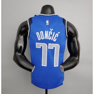 Maillot Lone Ranger Doncic#77 Blue