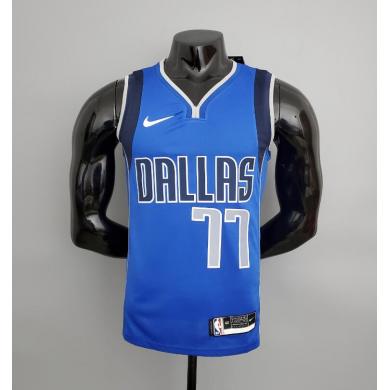 Maillot Lone Ranger Doncic#77 Blue