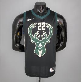 Maillot MIDDLETON#22 Bucks Black