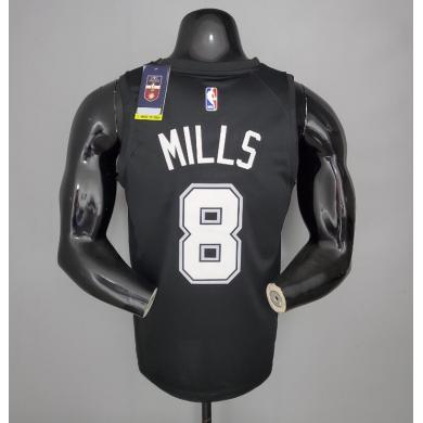 Maillot MILLS#8 season Spurs City Edition