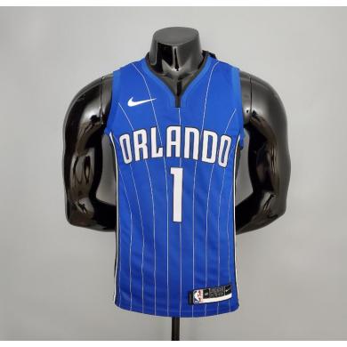 Maillot McGrady #1 Magic Blue