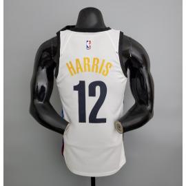 Maillot Nets Harris #12 graffiti