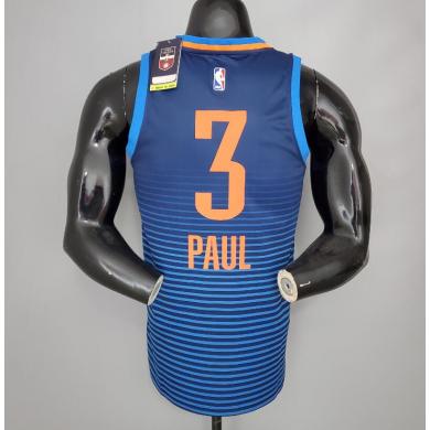 Maillot PAUL#3 Thunder Blue Stripes