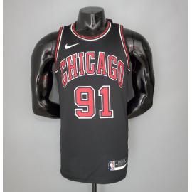 Maillot RODMAN#91 Chicago Bulls black