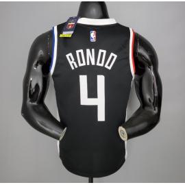 Maillot RONDO#4 Los Angeles Clippers Black