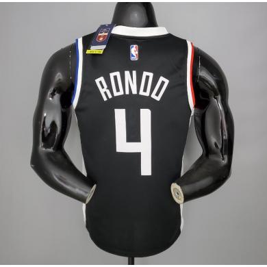 Maillot RONDO#4 Los Angeles Clippers Black