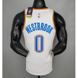 Maillot WESTBROOK#0 Thunder blanc