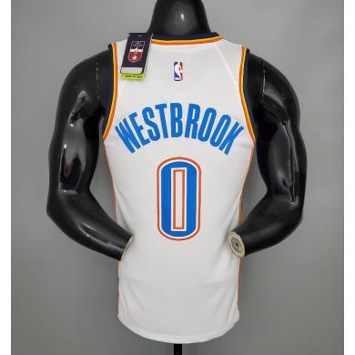 Maillot WESTBROOK#0 Thunder blanc