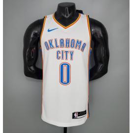 Maillot WESTBROOK#0 Thunder blanc