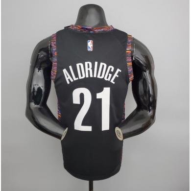 Maillot aldridge #21 Brooklyn Nets City black