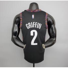 Maillot griffin#2 Brooklyn Nets City black