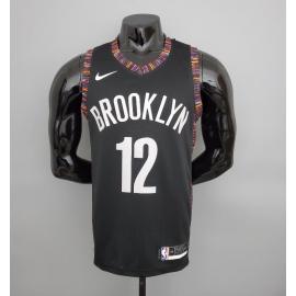 Maillot harris#12 Brooklyn Nets City black