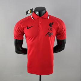 Maillot Polo Liverpool 2022 Rojo