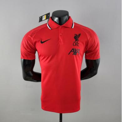 Maillot Polo Liverpool 2022 Rojo