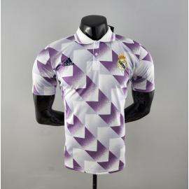 Maillot Polo Real Madrid Purple and blanc 22/23