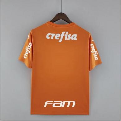 Maillot all sponsor Palmeiras Goalkeeper Orange 22/23