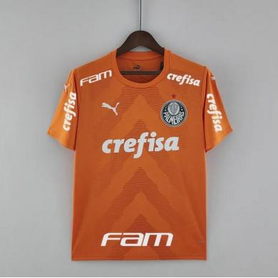 Maillot all sponsor Palmeiras Goalkeeper Orange 22/23