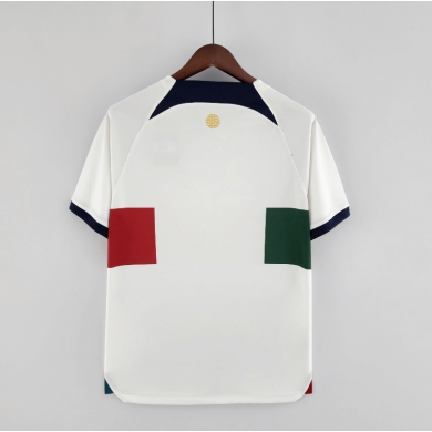 Maillot Portugal Extérieur Match Coupe du monde 2022 Enfant