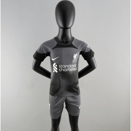 Maillot Liverpool Fc Goalkeeper 2022/23 Noir Enfant