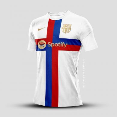 Maillot Barcelona 2022 Blanc