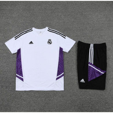 Maillot Entrenamiento Real Madrid 22/23 Blanc Púrpura