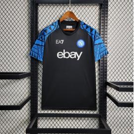 Maillot Scc Napoli d'entrainement Noir 23/24