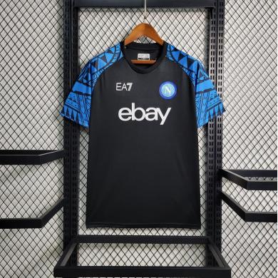 Maillot Scc Napoli dentrainement Noir 23/24