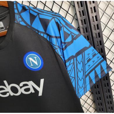 Maillot Scc Napoli dentrainement Noir 23/24