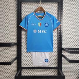 Maillot Scc Napoli Domicile 23/24 Enfant