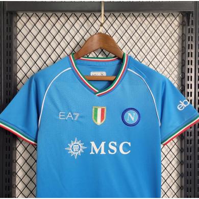 Maillot Scc Napoli Domicile 23/24 Enfant