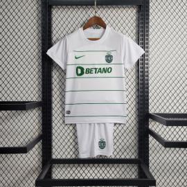 Maillot Sporting Lisboa Extérieur 23/24 Enfant