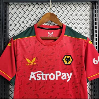 Maillot Wolves Rojo 23/24