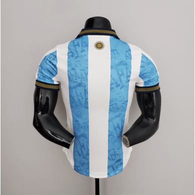 Maillot 2022 Argentine versión jugador Edición spécial