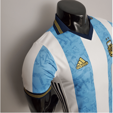 Maillot 2022 Argentine versión jugador Edición spécial