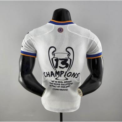 Maillot 21/22 Real Madrid 13 Champions Liga de Campeones UEFA