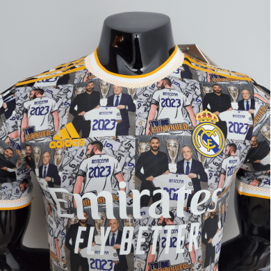 Maillot 22/23 Versión Jugador Real Madrid Edición Conmemorativa