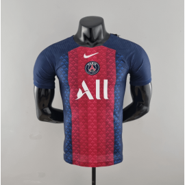 Maillot 22/23 Psg Versión Conjunta Rojo Y Bleu