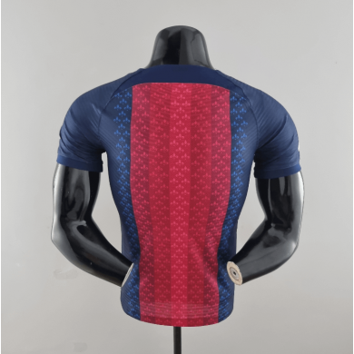 Maillot 22/23 Psg Versión Conjunta Rojo Y Bleu