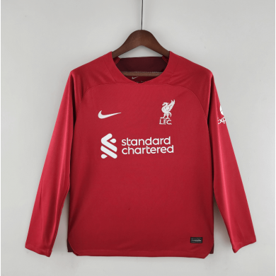 Maillot Liverpool Domicile 22/23 Manches Longues