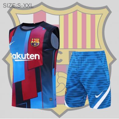 Maillot Sans Manches Barcelona 22/23 KIT Bleu