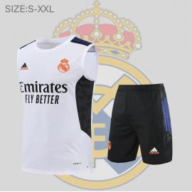 Maillot Sans Manches Real Madrid 22/23 KIT Blanc