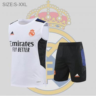 Maillot Sans Manches Real Madrid 22/23 KIT Blanc