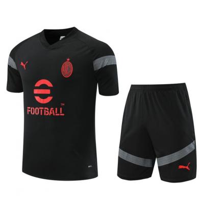 Maillot AC Milan dentrainement Noir 22/23+ Pantalon