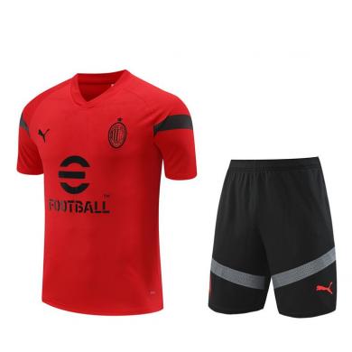 Maillot AC Milan Training Kit Rojo 22/23+ Pantalon