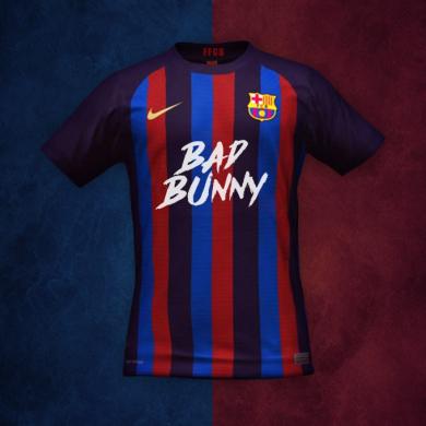 Maillot BARCELONA Edición Limitada de BAD BUNNY la Domicile masculina FC