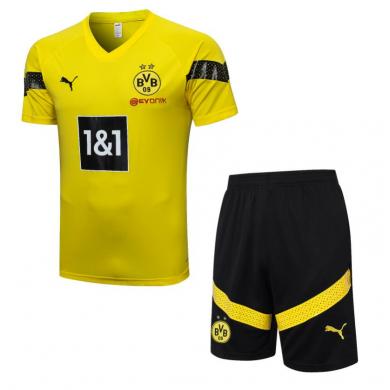 Maillot Borussia Dortmund Training Kit Jaune 22/23 + Pantalone