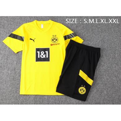 Maillot Borussia Dortmund Training Kit Jaune 22/23 + Pantalone