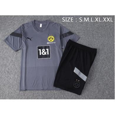 Maillot Borussia Dortmund Training Kit Gris 22/23 + Pantalone